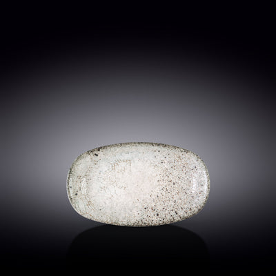 Wilmax Silver Moon Servierplatte 20x11 cm Porzellan