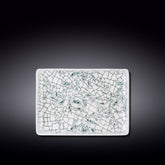 Wilmax Servierplatte 23,5x17 cm Mehrfarbig Porzellan WL-671551/A