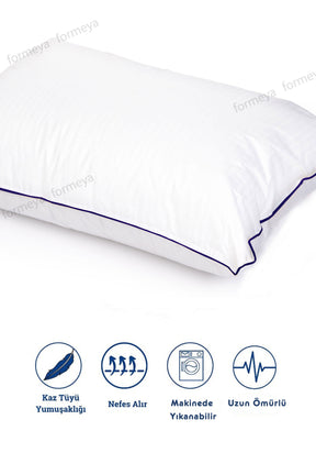 2 Pieces Climate Nano Gel Cushion Hotel Cushion 50X70 cm 100% Cotton Outer Fabric