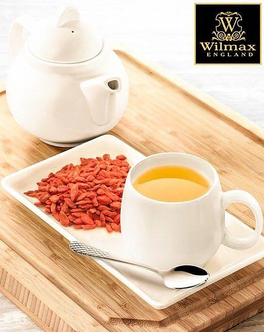Wilmax Teekanne 500 ml Olivia Weiß Porzellan WL-994018/A