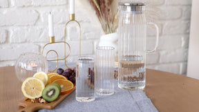 Wilmax Glas 350 ml Borosilikatglas 6er Set WL-888626/A6