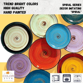 Wilmax Teller 25,5 cm Blau Porzellan 2er Set WL-669614/A2