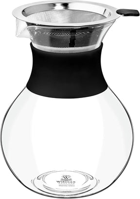 Wilmax Kaffee Dekanter 950 ml Borosilikatglas Transparent WL-888854/A