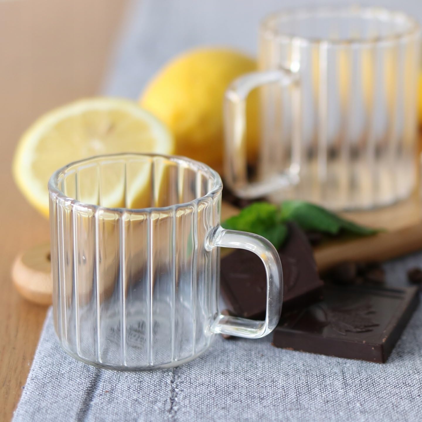 Wilmax Thermoglas Tasse 250 ml Transparent WL-888615/A