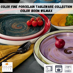 Wilmax Teller 28 cm Rot Porzellan WL-669220/A