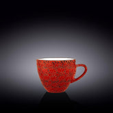 Wilmax Tasse 300 ml Rot Porzellan