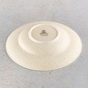 Wilmax Tiefer Teller 25,5 cm 350 ml Sand Porzellan 2er Set WL-661330/A2