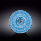Wilmax Tiefer Teller 24 cm 200 ml Blau Porzellan WL-669625/A