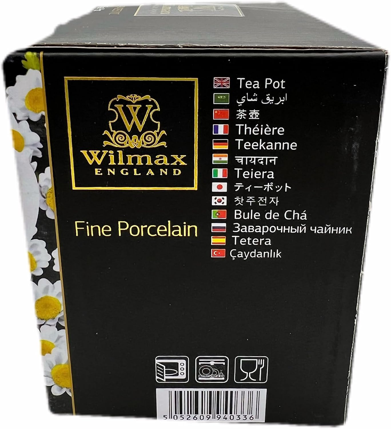 Wilmax Teekanne 500 ml Weiß Porzellan  WL-994033/1C