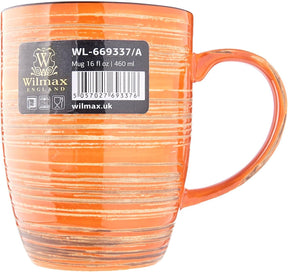 Wilmax Becher 460 ml Orange Porzellan WL-669337/A