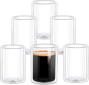 Wilmax Doppelwandiges Glas 300 ml 6er Set WL-888784/A6