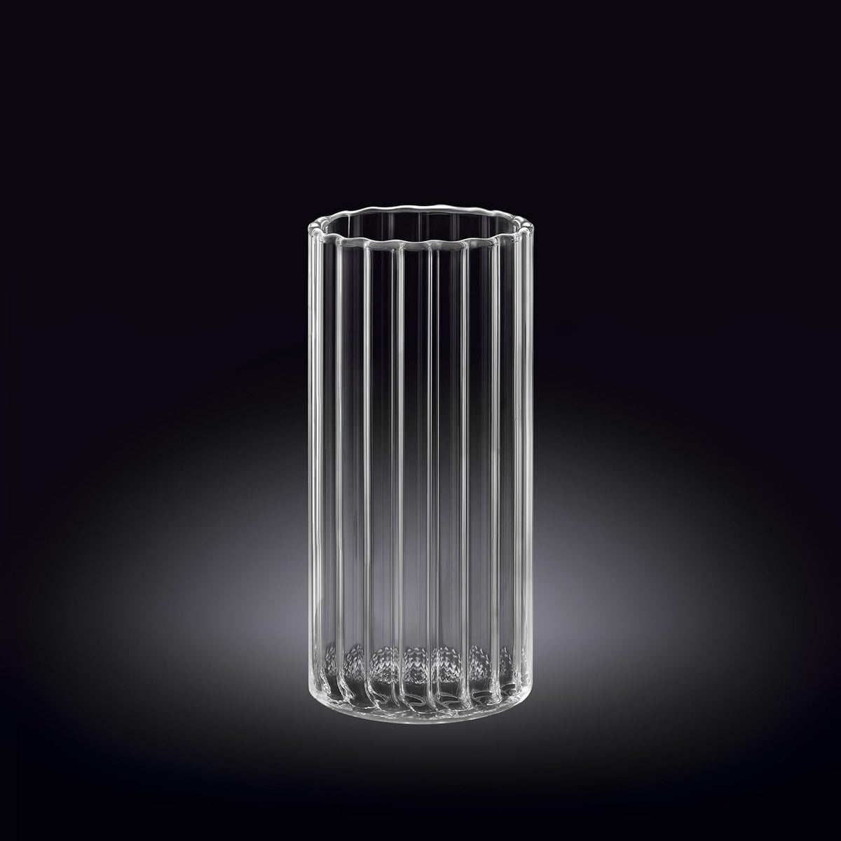 Wilmax Geriffeltes Glas 300 ml 6er Set WL-888625/A6