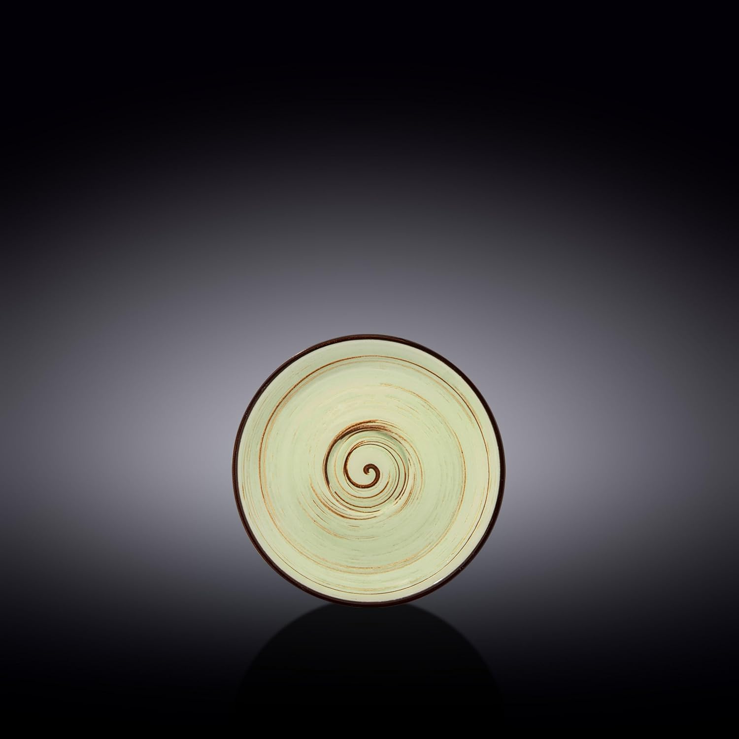 Wilmax Untertasse 11 cm Pistazie Porzellan