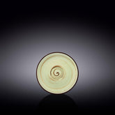 Wilmax Untertasse 11 cm Pistazie Porzellan WL-669133/B