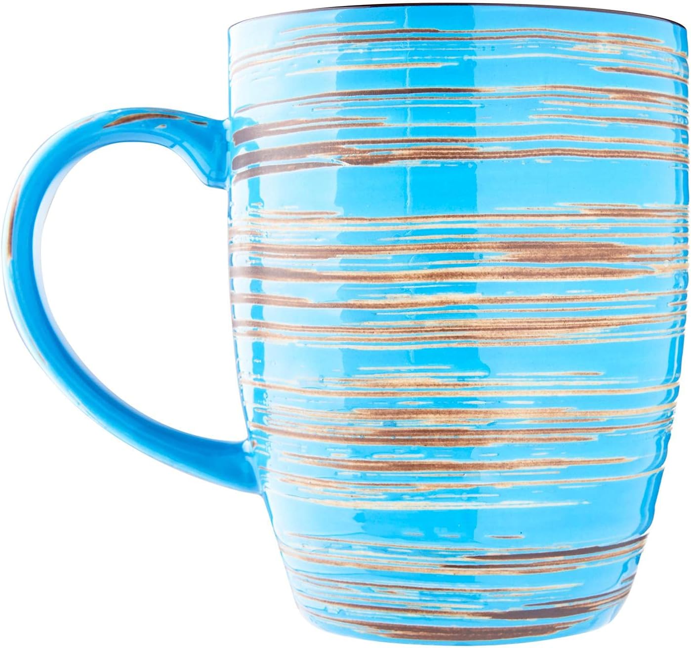 Wilmax Becher 460 ml Blau Porzellan