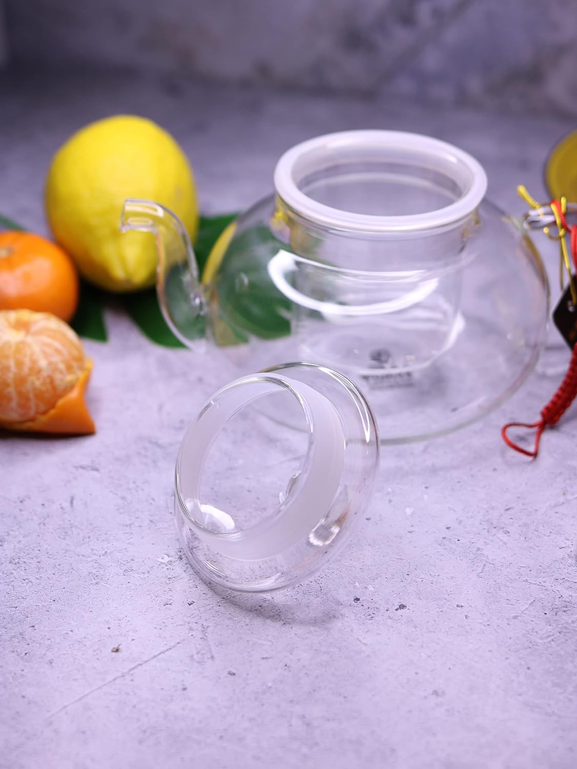 Wilmax Teekanne aus hitzebeständigem Glas 1550 ml