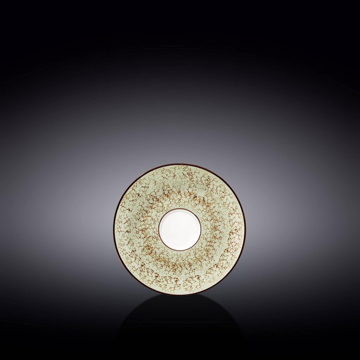 Wilmax Untertasse 11 cm Pistazie Porzellan