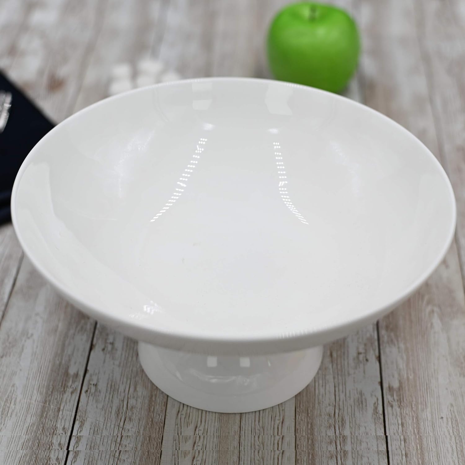 Wilmax Obstschale 24 x 11.5 cm Porzellan Weiß WL-996126/1C