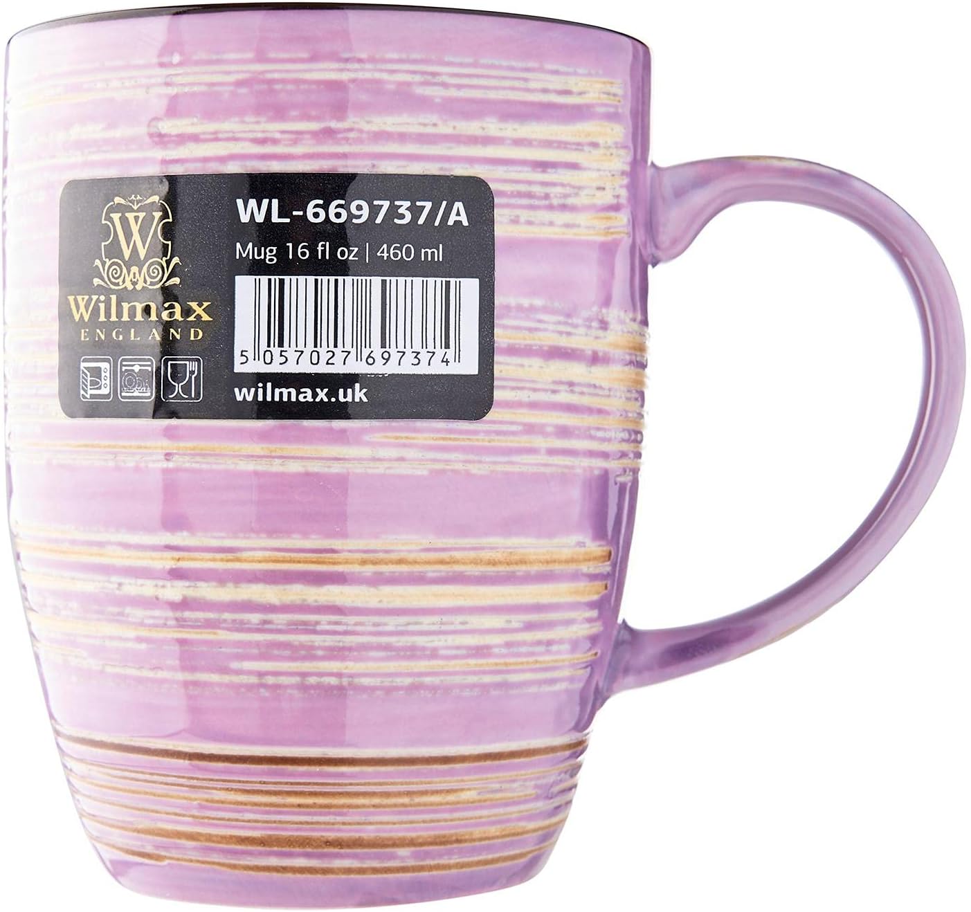 Wilmax Becher 460 ml Lavendel Porzellan WL-669737/A