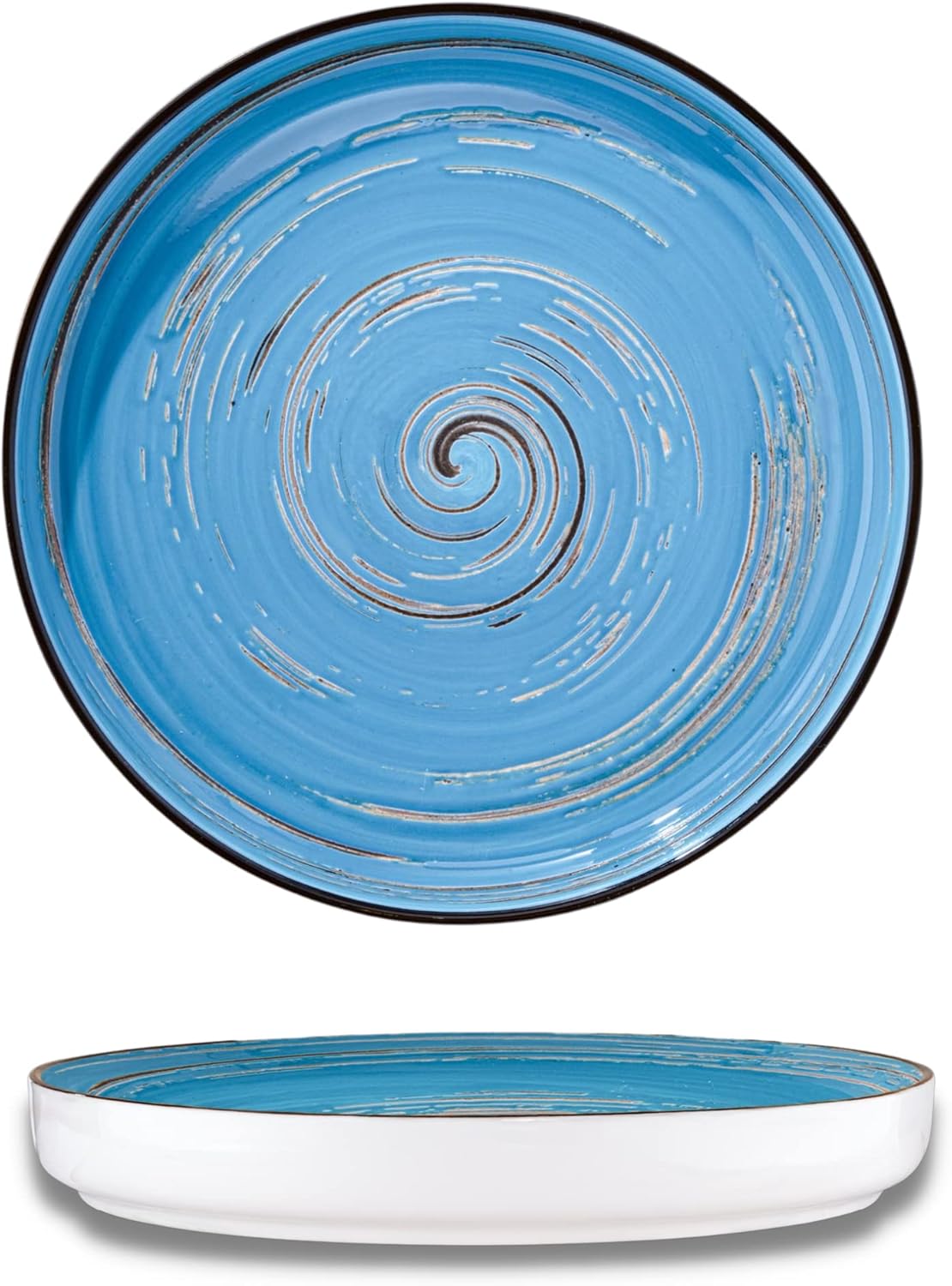 Wilmax Teller 28 cm Blau Porzellan WL-669620/A