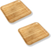 Wilmax Bambus Teller 20,5x20,5 cm Natur WL-771021/A