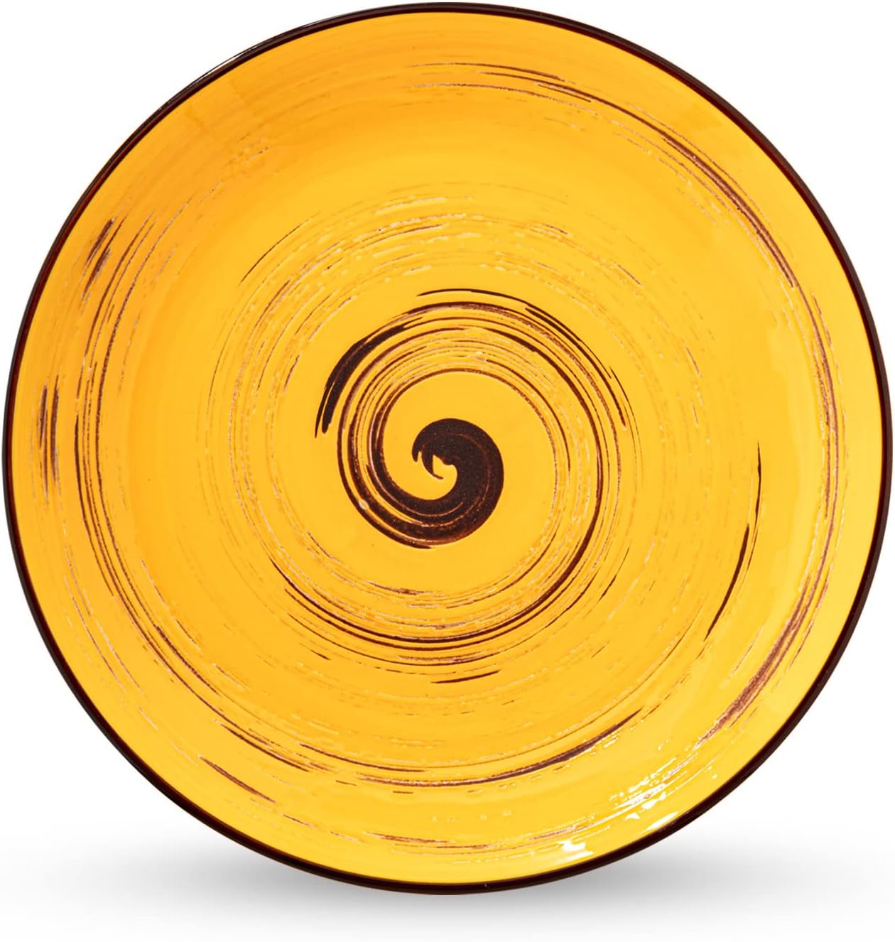 Wilmax Teller 20,5 cm Gelb Porzellan 6er Set WL-669412/A6
