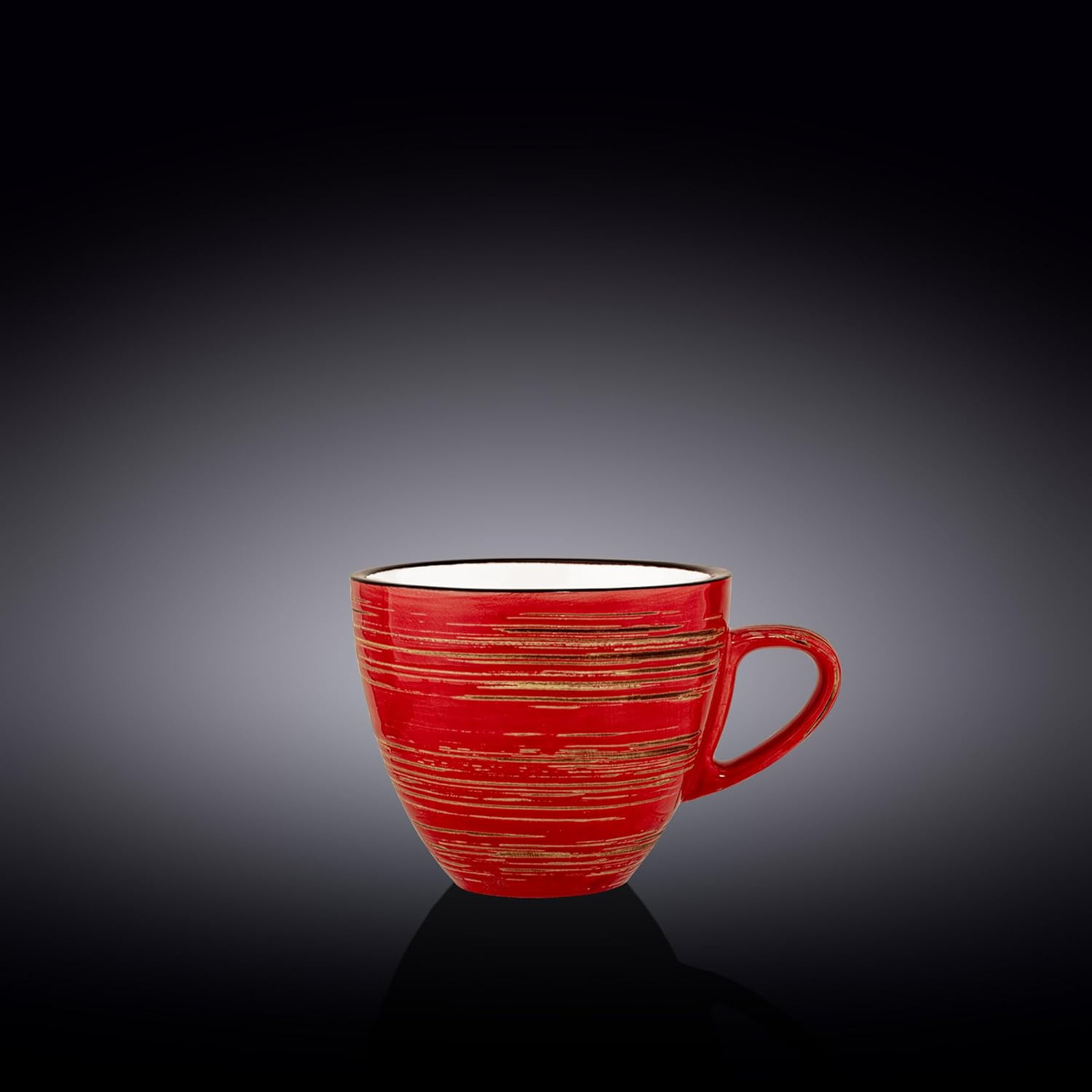 Wilmax Tasse 300 ml Rot Porzellan