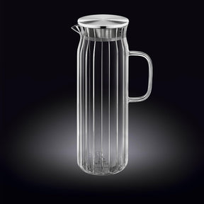 Wilmax Karaffe mit 6 Gläsern Glas Set WL-888220/A-888626/A6