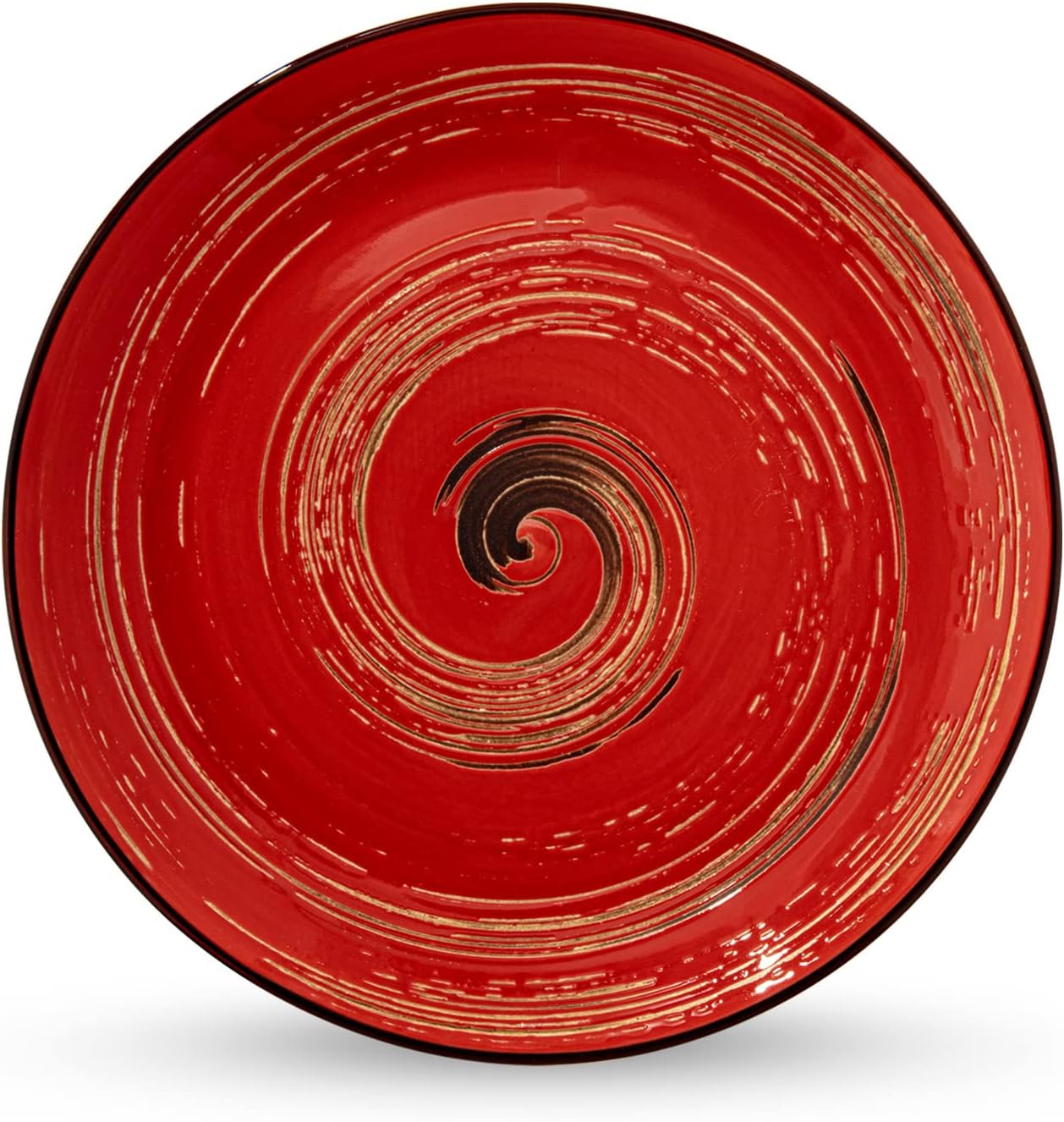 Wilmax Teller 20 cm Rot Porzellan 6er Set WL-669212/A6