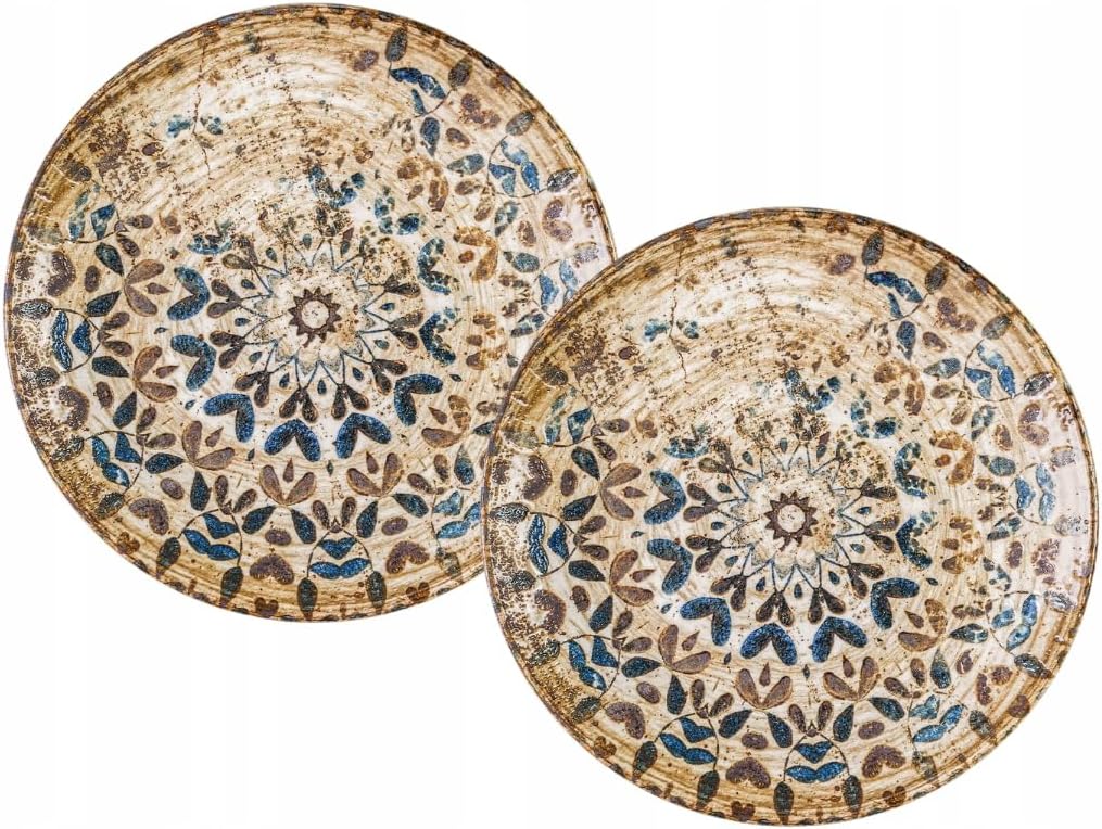 Wilmax Teller 21 cm Mehrfarbig Porzellan 2er Set WL-671903/A2