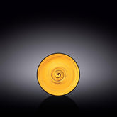 Wilmax Untertasse 11 cm Gelb Porzellan WL-669433/B