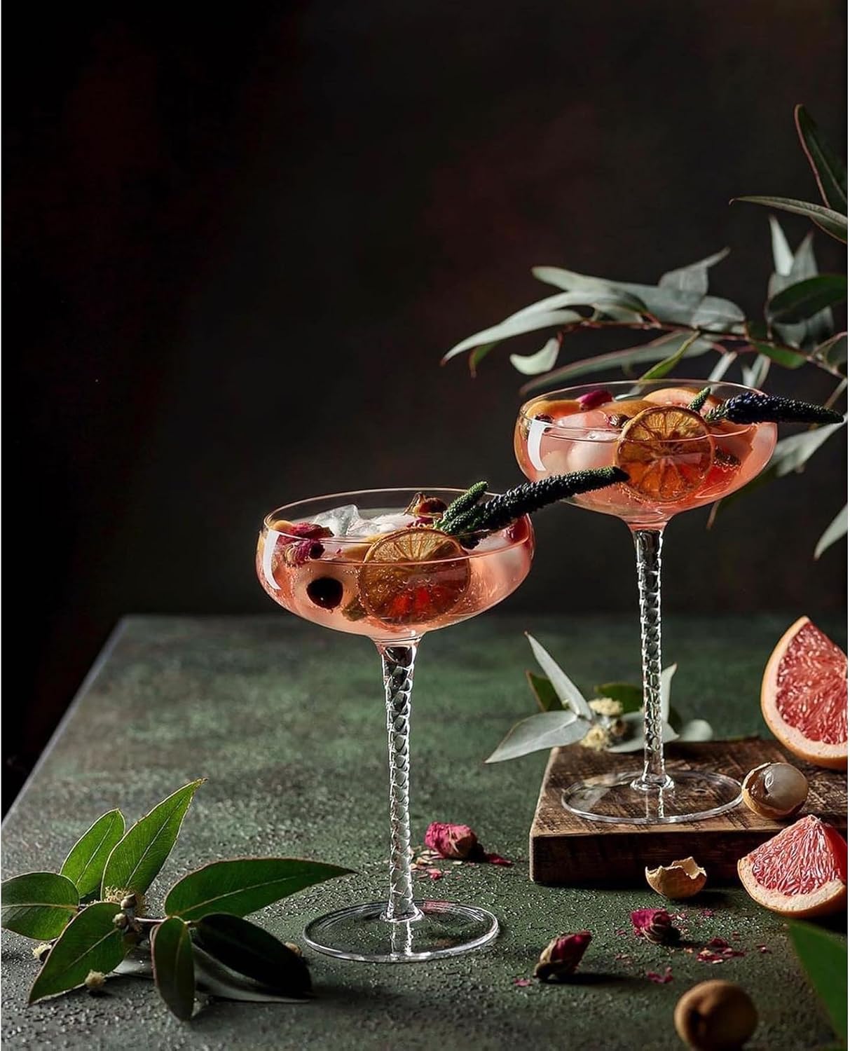 Wilmax Champagnerflöte 300 ml Kristallglas Transparent 2er Set WL-888105/2C