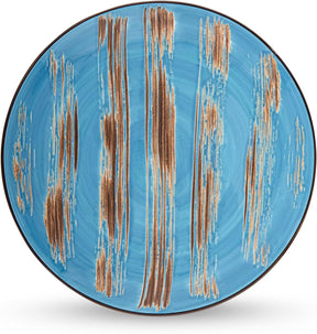Wilmax Teller 18 cm Blau Porzellan 6er Set WL-668611/A6