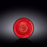 Wilmax Untertasse 15 cm Rot Porzellan