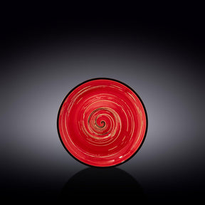 Wilmax Untertasse 15 cm Rot Porzellan