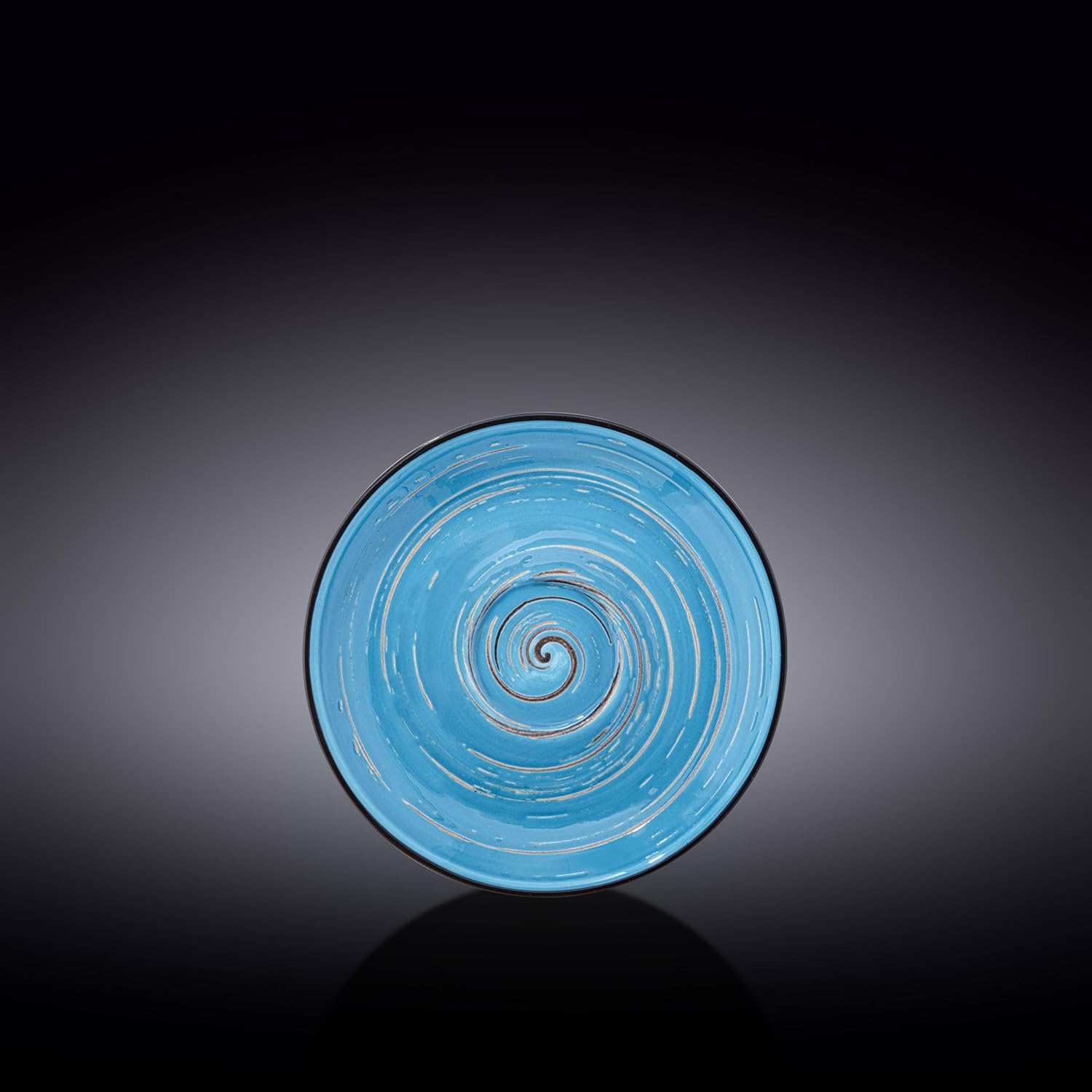 Wilmax Untertasse 15 cm Blau Porzellan
