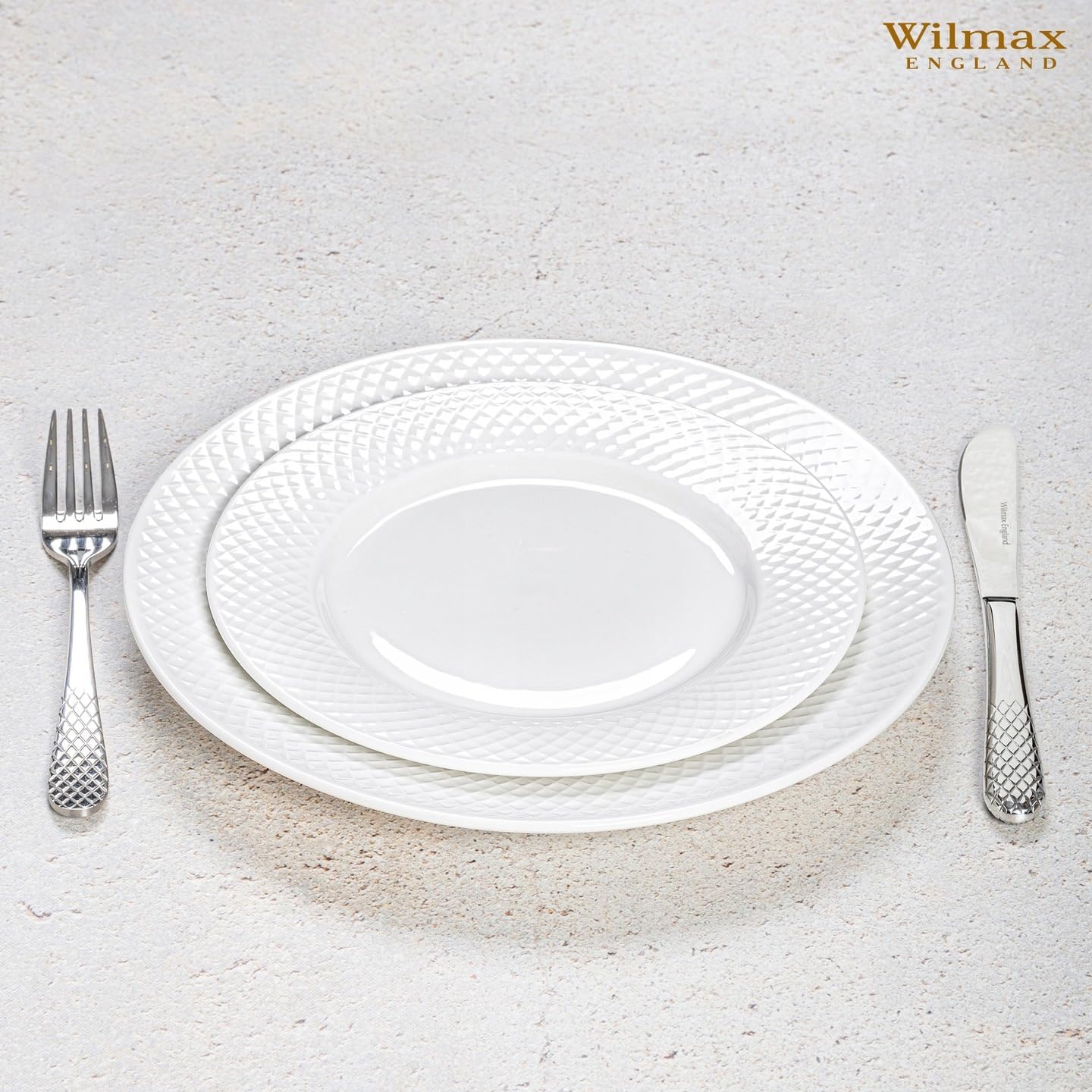 Wilmax Teller 18 cm Weiß Porzellan WL-880101101/A