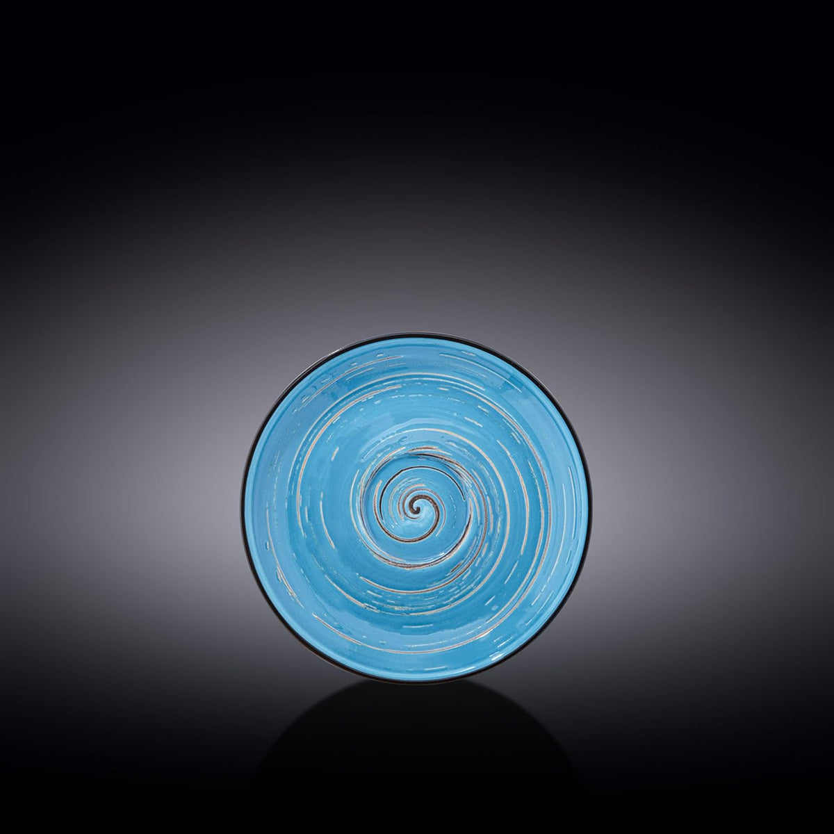Wilmax Untertasse 14 cm Blau Porzellan WL-669635/B