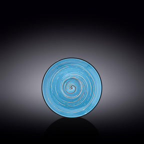 Wilmax Untertasse 14 cm Blau Porzellan