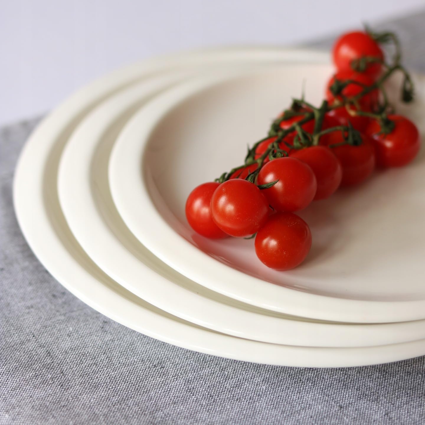Wilmax Speiseteller 24 cm aus Porzellan, Weiß WL-991236/A