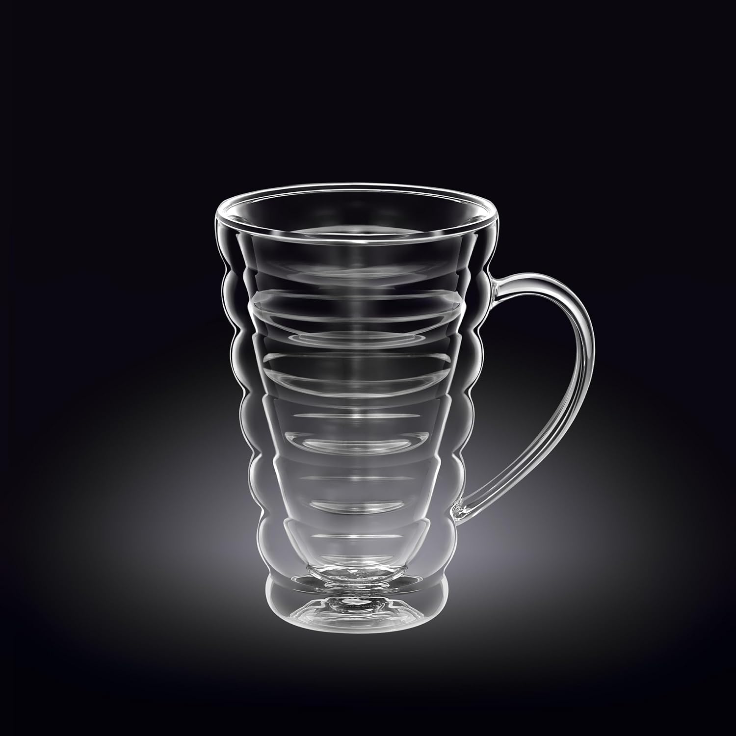 Wilmax Doppelwandglas Becher 300 ml 4er Set WL-888424/A4