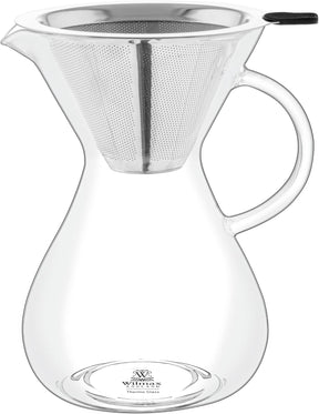 Wilmax Kaffee Dekanter 500 ml Glas Transparent WL-888852/A