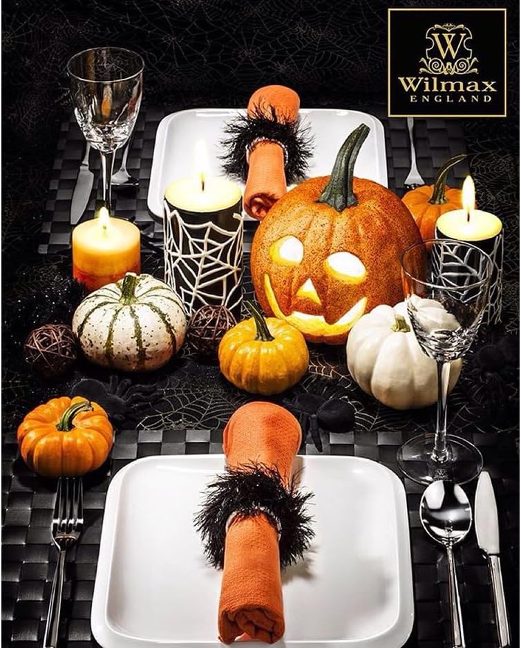Wilmax Dessertteller 20 x 20 cm aus Porzellan, Weiß WL-991227/A