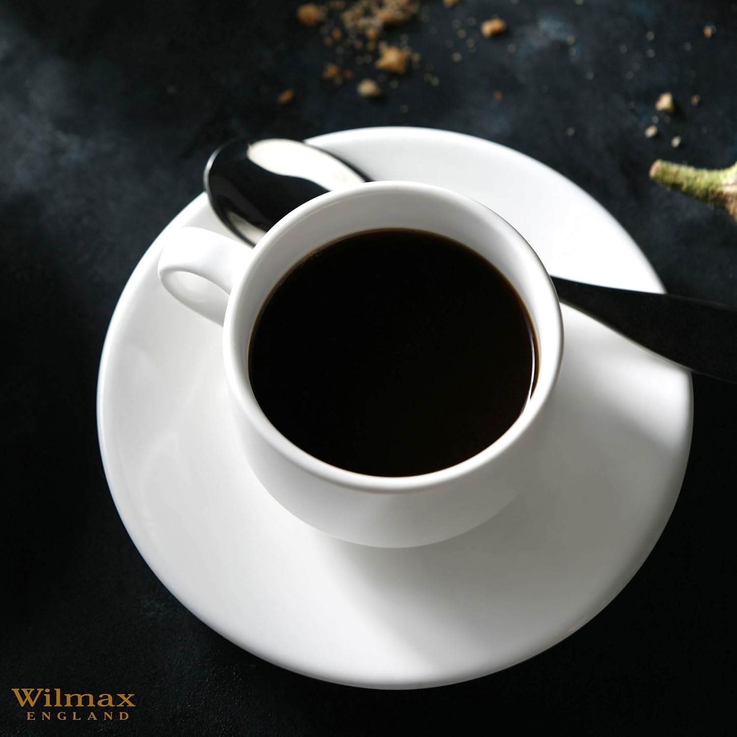 Wilmax Kaffeetasse mit Untertasse 140 ml Stella WL-993039/AB