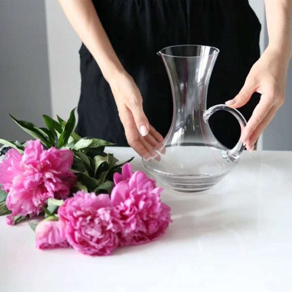 Wilmax Karaffe 1500 ml Kristallglas Transparent