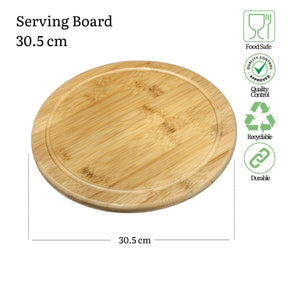 Wilmax Bambus Servierbrett 30,5 cm Natur WL-771090/A