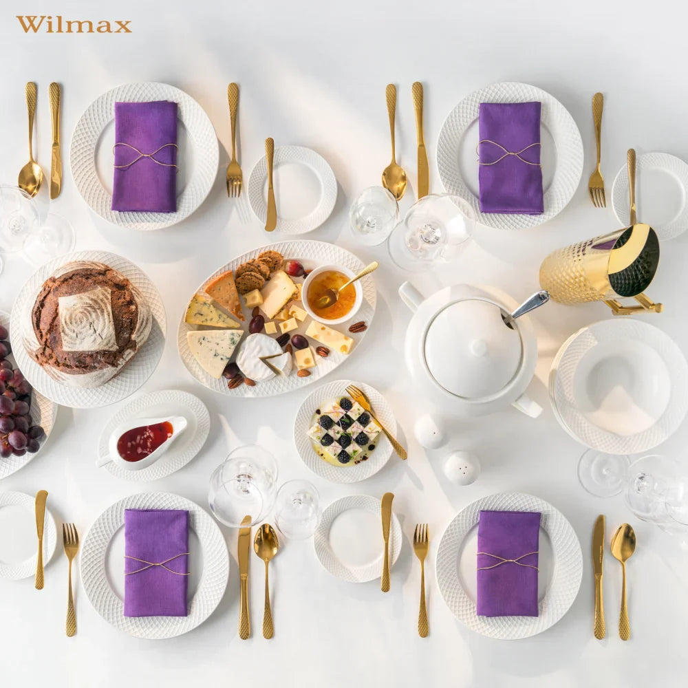 Wilmax Schale 130 ml 9 cm Weiß Porzellan WL-880101363/A