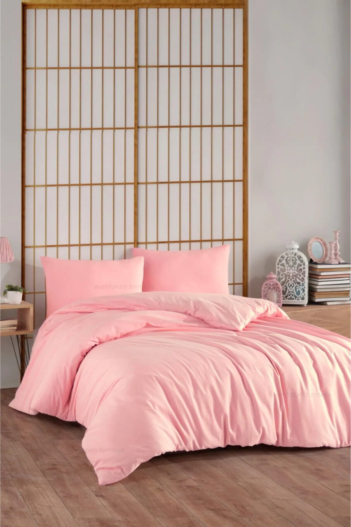 Cotton duvet cover set for double bed (100% cotton, without fitted sheet) 240x220 cm