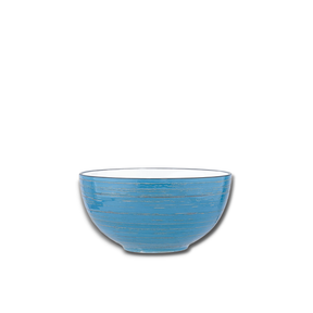 Wilmax Schale 600 ml 13,5 cm Blau Porzellan WL-669630/A