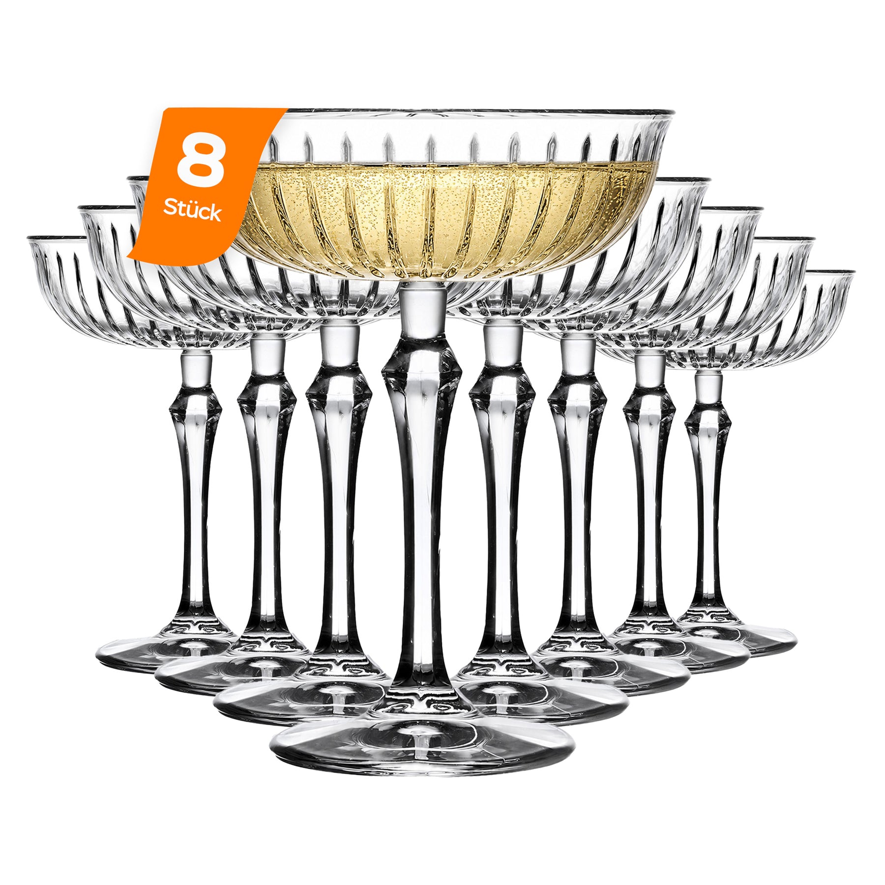 Pasabahce Joy Champagne Coupe Glas 245 ml